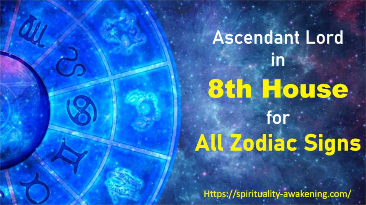 Ascendant Lord in Eighth House: Lord of Lagna Effect In the 8th House