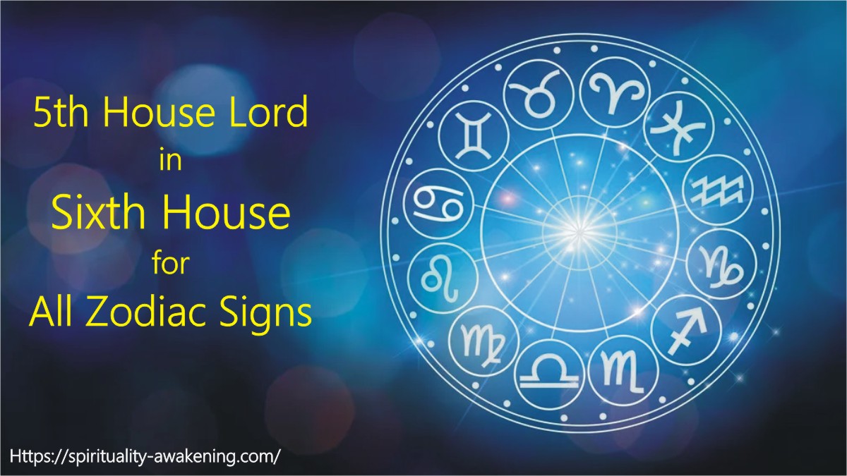 lord of 6th house in astrology